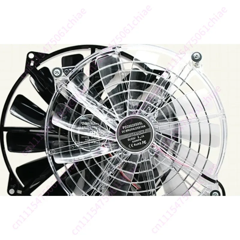 Ultra-quiet Ultra-thin 20020 20cm/cm Large Size USB Router Cat Computer Case Cooling Fan 5V