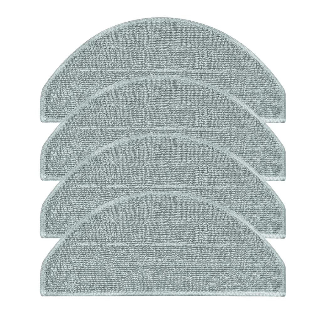 Microfiber Replacement Mop Cloth Set for DEERMA S30 / for DEM S30 Robot Vacuum Washable Reusable 4 Pack 10 Pack Options