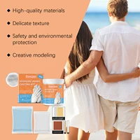 3D Hand Foot Mold Casting Kit DIY Plaster Clone Powder Baby Couples Handprint Footprint Keepsake Hand Statue Molding Kit Gift 2