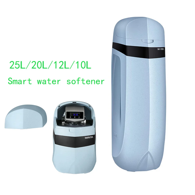 IMRITA whole house water filter Auto mini water softener tank ablandador de agua with 10L resin