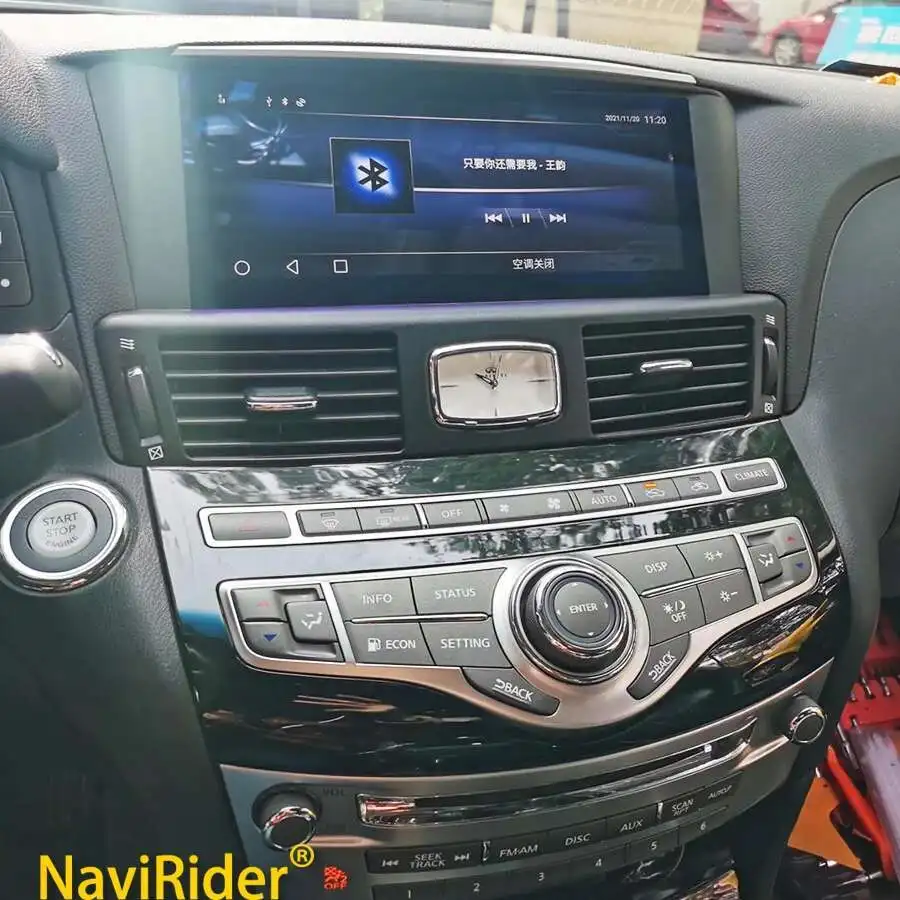 CarPlay Touch Screen Android 13 For Infiniti Q70 Q70L M25 M35 M37 M56 2013-2019 Car Multimedia Video Player GPS Navi Head Unit