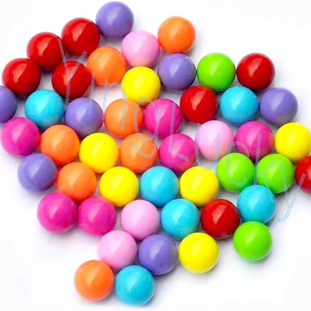 25mm 16mm Colorful Solid Balls for Shooting Machine Pinball Machine Colorful Plastic Beads for Arcade Bead Shooting Machine