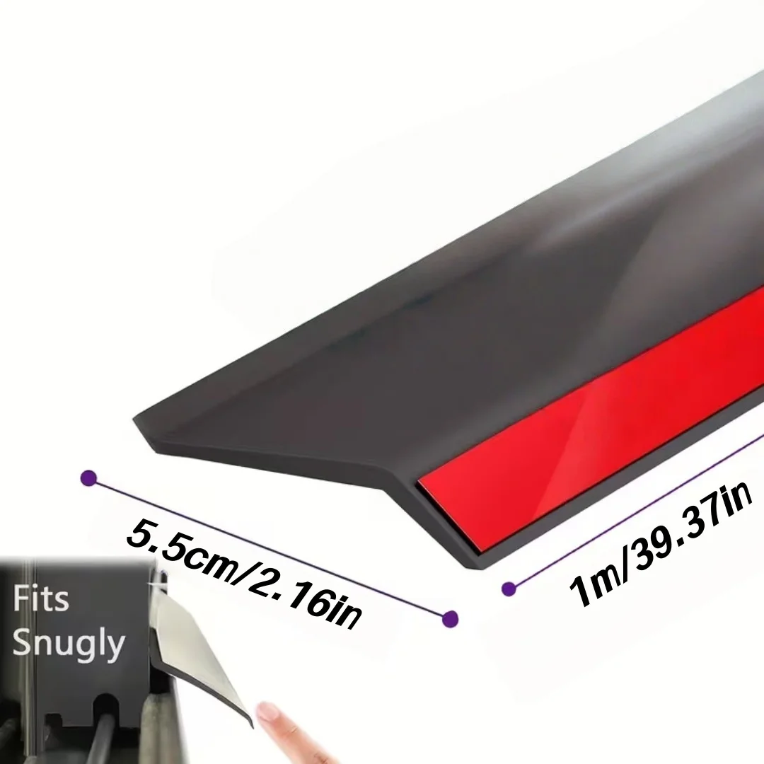 Window water blocking strip, rainproof baffle, rain proof device, rainproof water pouring into outdoor window seams