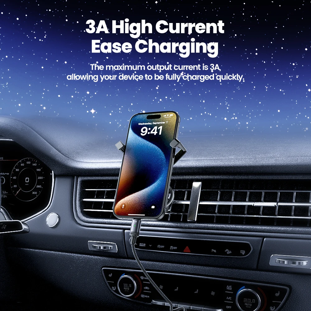 Toocki 2 in 1 Type C Cable to USB C iP Spring Data Cord for iPhone 15 Pro Max 20W 60W Fast Charging Wire for Samsung Xiaomi POCO