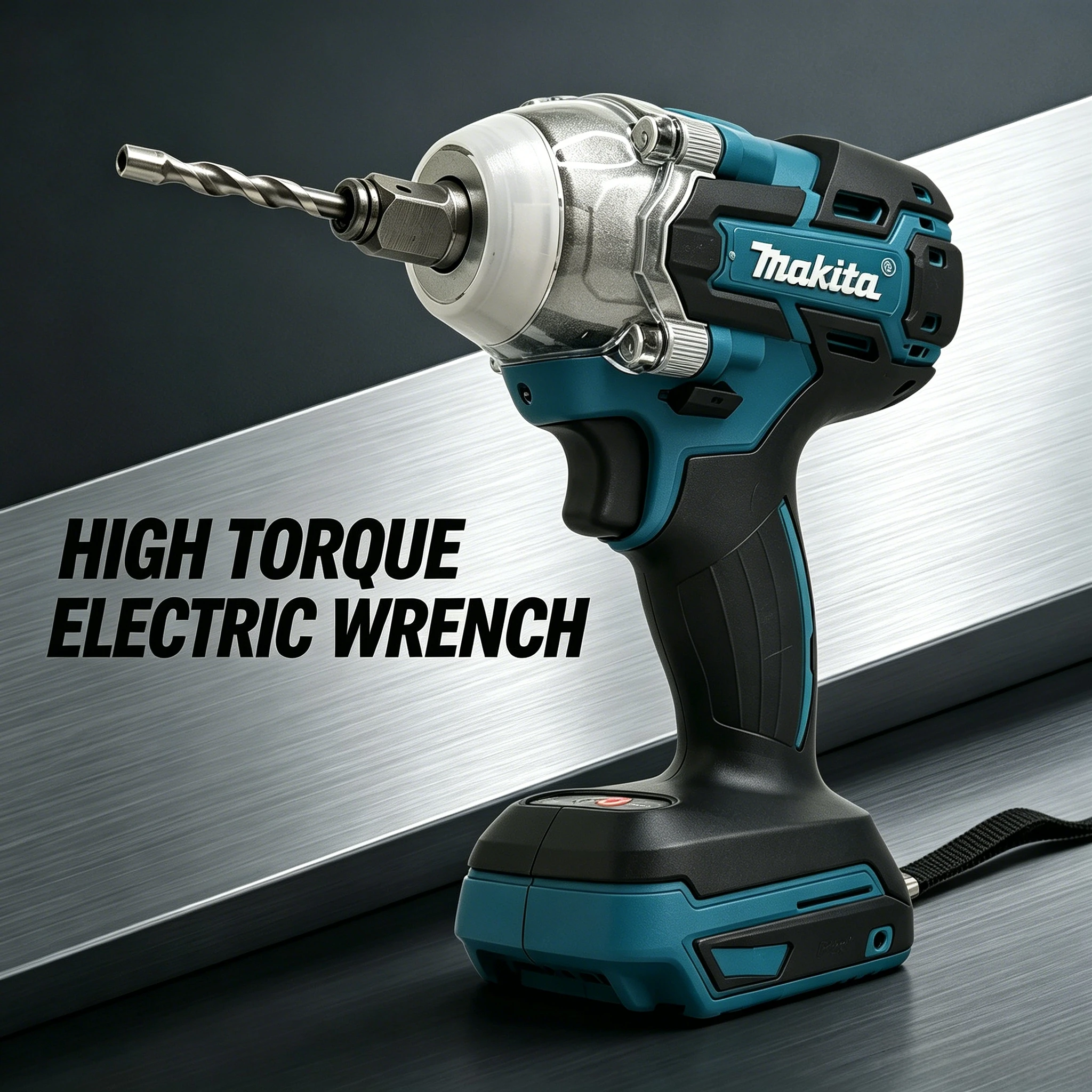Makita DTW285 18V Brushless Cordless Impact Wrench: 520N.m High Torque Rechargeable Power Tool（bare tool）