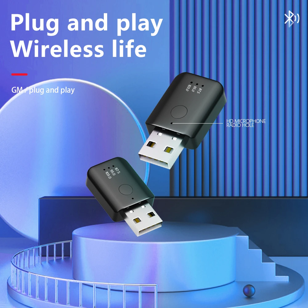 

Автомобильный Bluetooth 5,1 10 м Fm01 передатчик приемник громкой связи вызов мини Usb мощный автомобильный комплект авто беспроводной аудио для автомобиля Fm радио