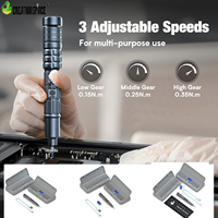 CreationSpace Cordless Electric Screwdriver Set 3 Gears Torque Mini Electric Screwdriver Rechargeable Portable Repair Tool Kit