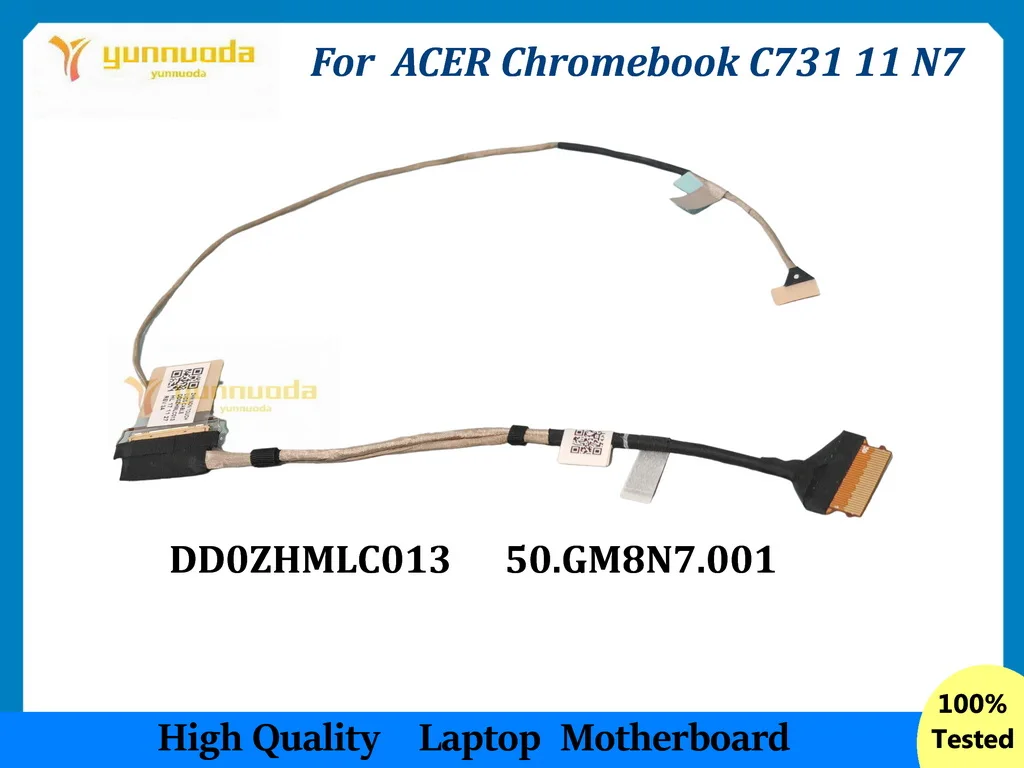 

НОВЫЙ ЖК-дисплей D0ZHMLC013 для ACER Chromebook C731 11 N7 LVDS, кабель дисплея, 30 контактов, 50.GM8N7.001, протестирован хорошо