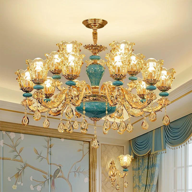 nouveau-lustre-europeen-de-luxe-salon-restaurant-lampes-en-alliage-de-zinc-chambre-lumieres-menage-bleu-ceramique-cristal-luminaire