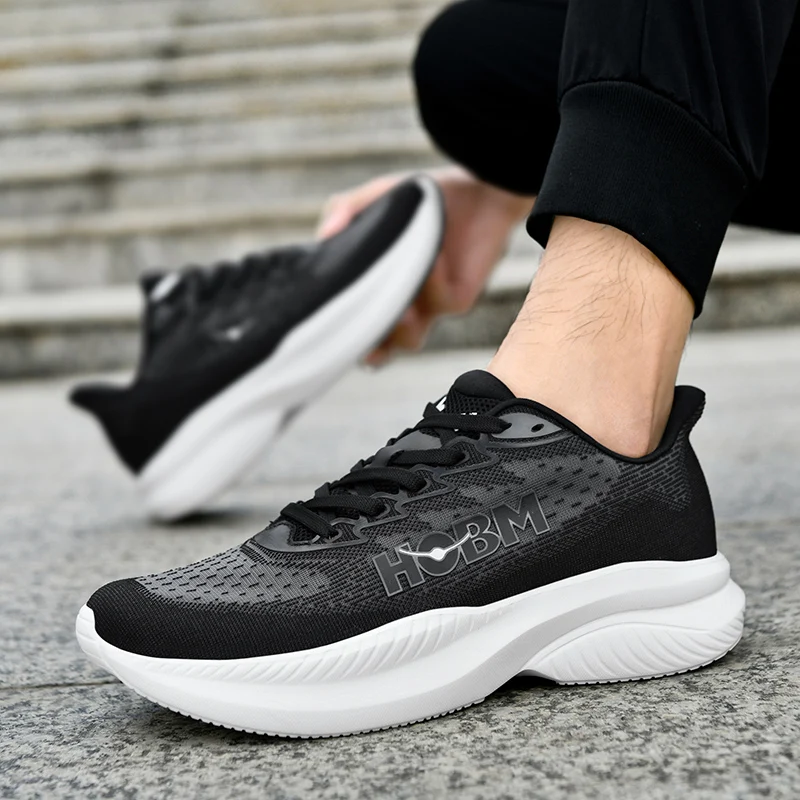 

Men's Running Shoes Ultra Light Tennis Sport Breathable Sneakers Tenis Masculino Black Mesh Walking Casual Jogging Trainers