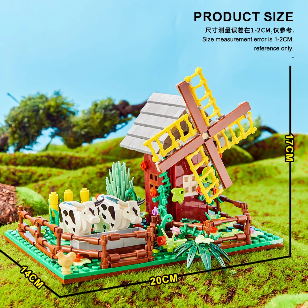 Mainan Blok Bangunan Happy Ran - Agriculture Farming Vehicles ulasan dan harga