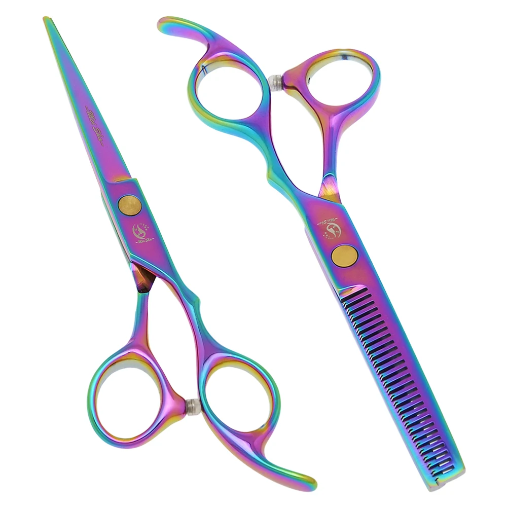 

6.0" Professional Hairdresser's Cutting Scissors Stainless Steel Barber Thinning Shear Salon Styling Clipper Hair Tools A0031A