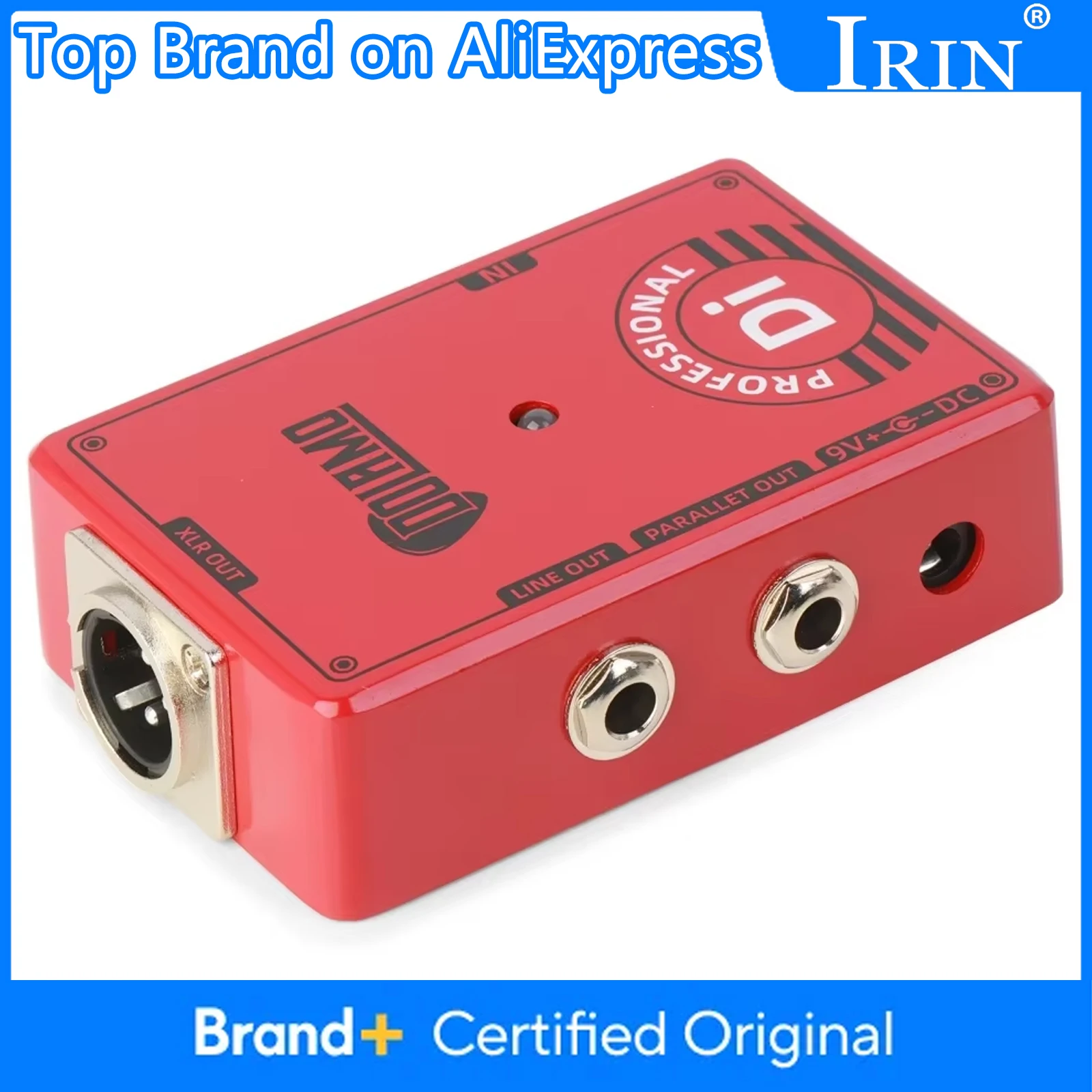 

Dolamo Guitar Effect Pedal D-7 DI BOX Ground Lift Switch XLR Out Electric Guitarra Effect Pedal Guitar Bass Parts & Accessories