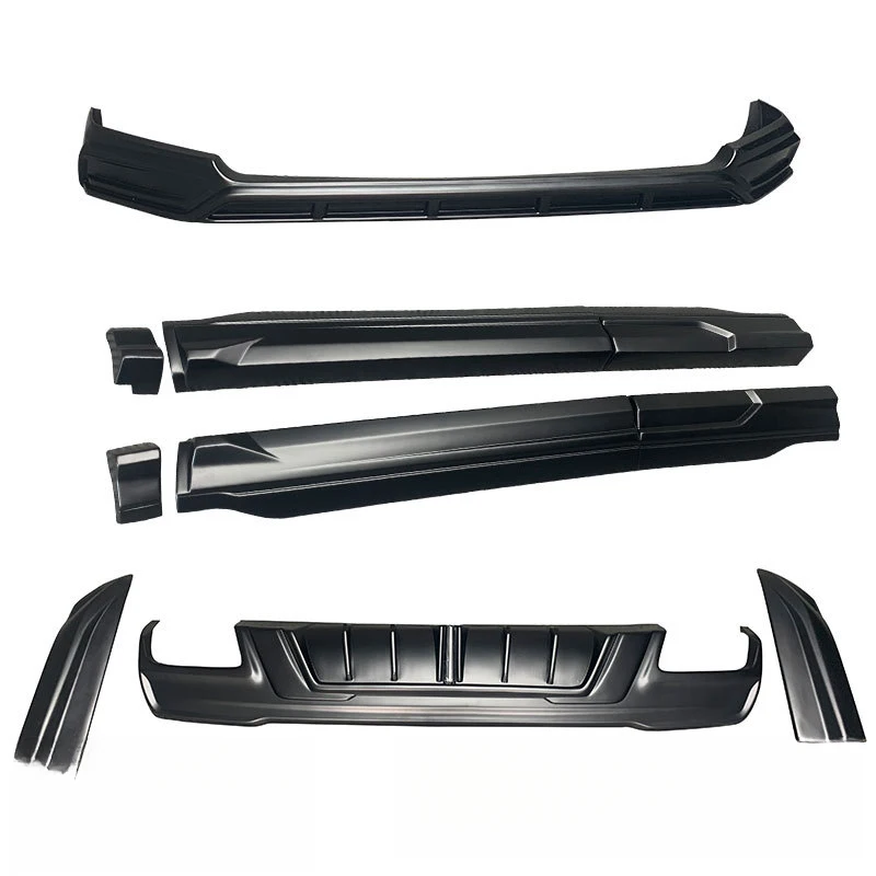 

Suitable For Honda CRV Modification With Bumper Guards, LDCUSTOM Sports Front And Rear Lip Side Skirts