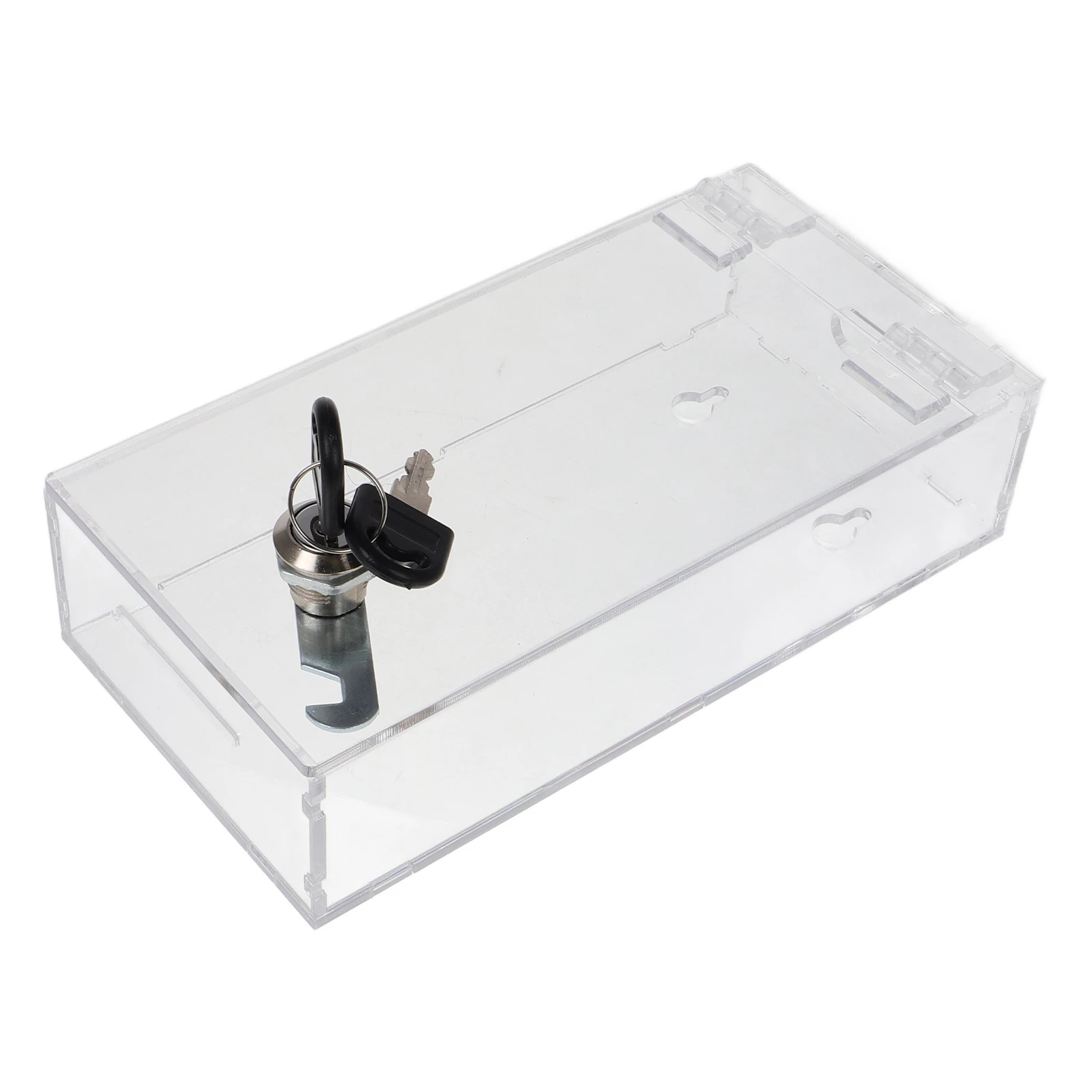 

Organiser Transparent Storage Box Smart Phone Mobile Lockers Tidy Acrylic Staff