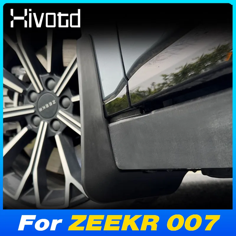 

Car Mudguard Protector For ZEEKR 007 2024 Plastic Splash-proof Flaps Splash Guards Fender Exterior Product Stylings Accessories