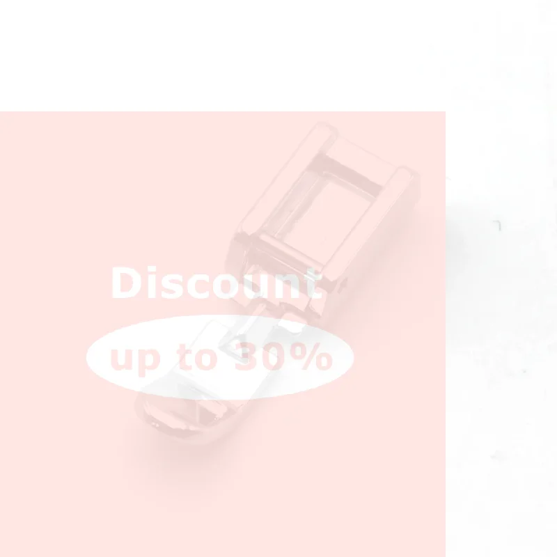 [Zipper Sewing Machine Presser Foot Left Right Narrow Foot Compatible With Low Shank Snap On Sewing Accessories]