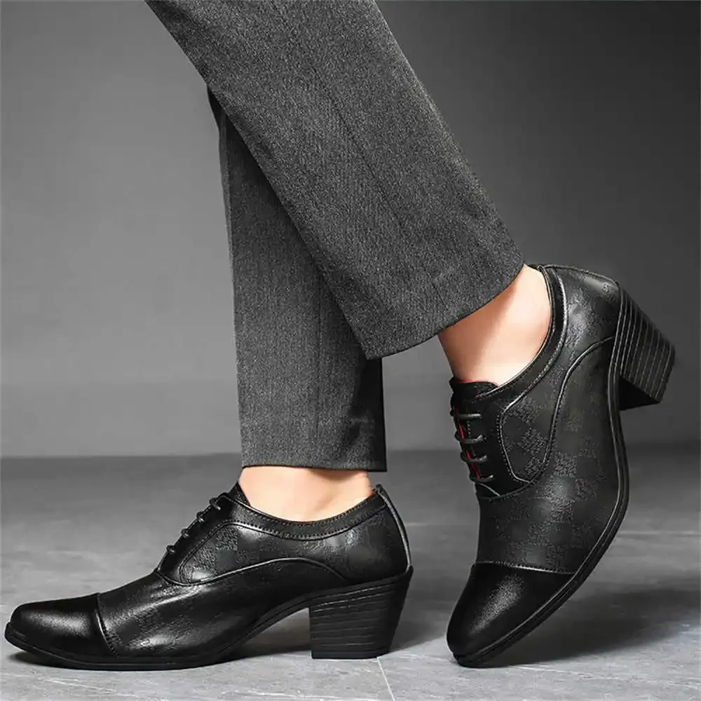 Number 38 Heel Man's Original On The Original Dress Shoes Due To The Bride Classic Dresses Sneakers Sport