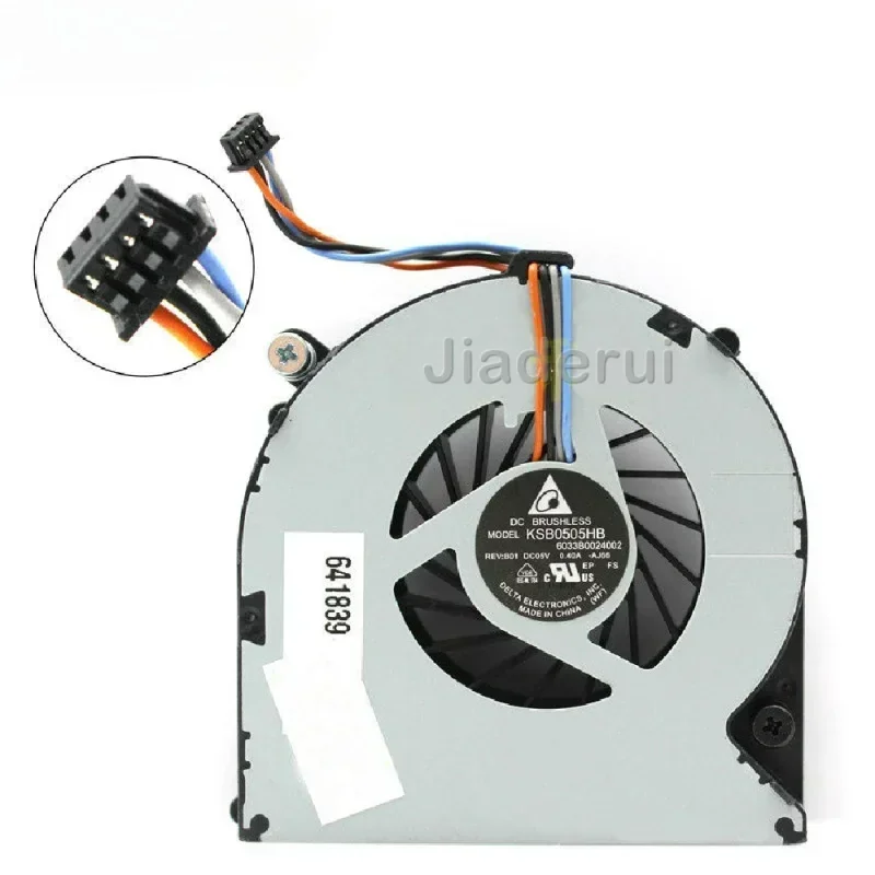 CPU Cooling Fan P/N K0505HB 641839-001 646285-001 For HP 4530S 4535S 6460B 8460P 8470P 4730S Laptop
