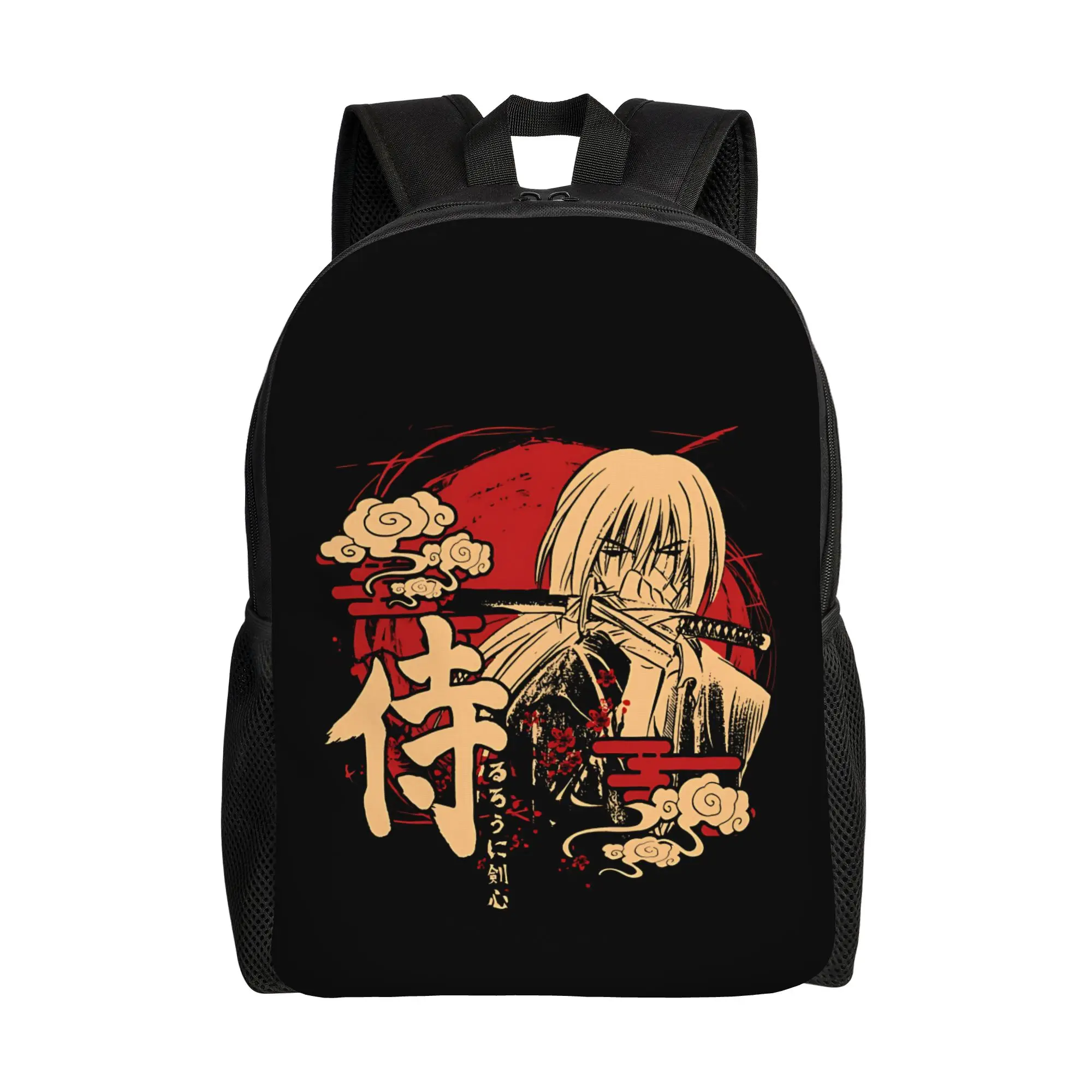 1Piece Backpack Red New School Year Storage Bag Journey  R-Rurouni KenshinS Gift New Term Starts