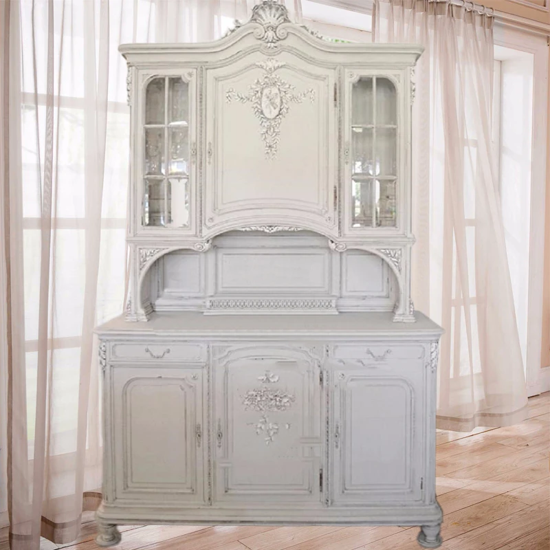 

Xue Xiaobai same new product American French retro white old storage