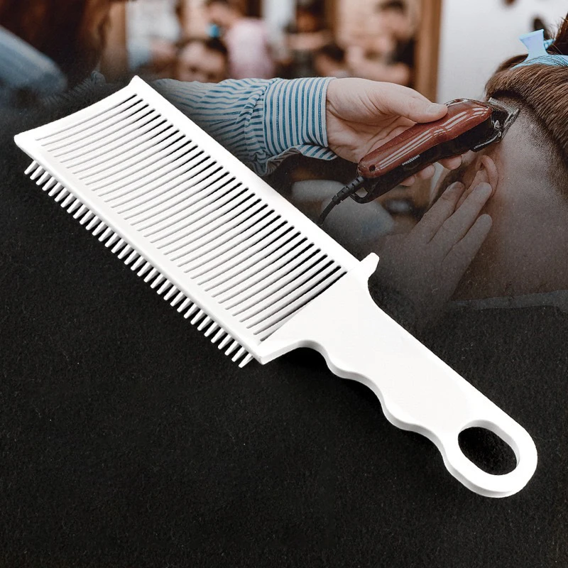 Curved Barber Comb For Men Comb Portable Hairdressing Tool Haircut Clipper Comb For Home Salon Professional Curved Positioning