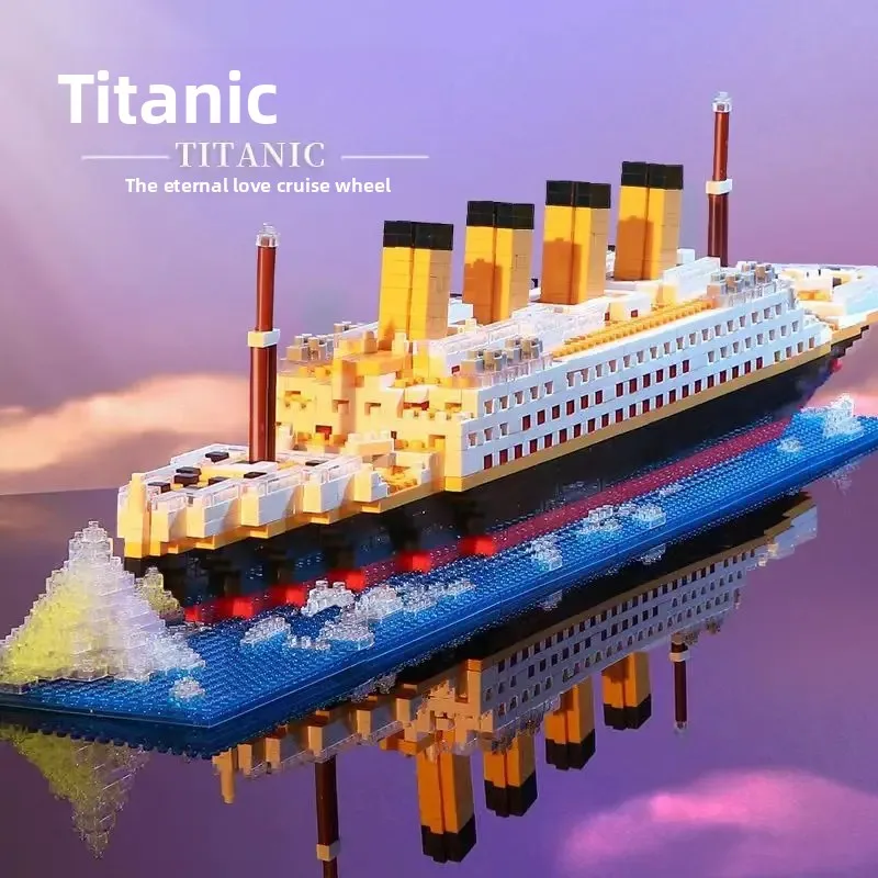 Классическая-модель-корабля-Титаника-настольный-декоративный-блок-совместимый-с-lego-mini-particles-подарочная-игрушка-из-материкового-Китая