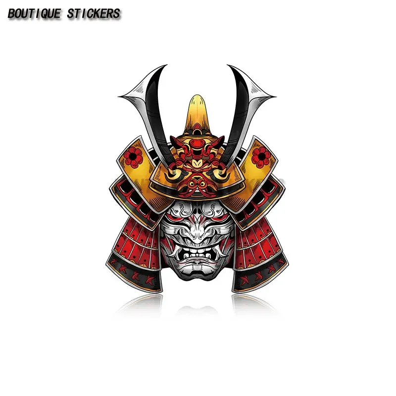 

Fashionable Demon Ghost Warrior Car Sticker Skull Car Motorcycle Laptop Waterproof PVC