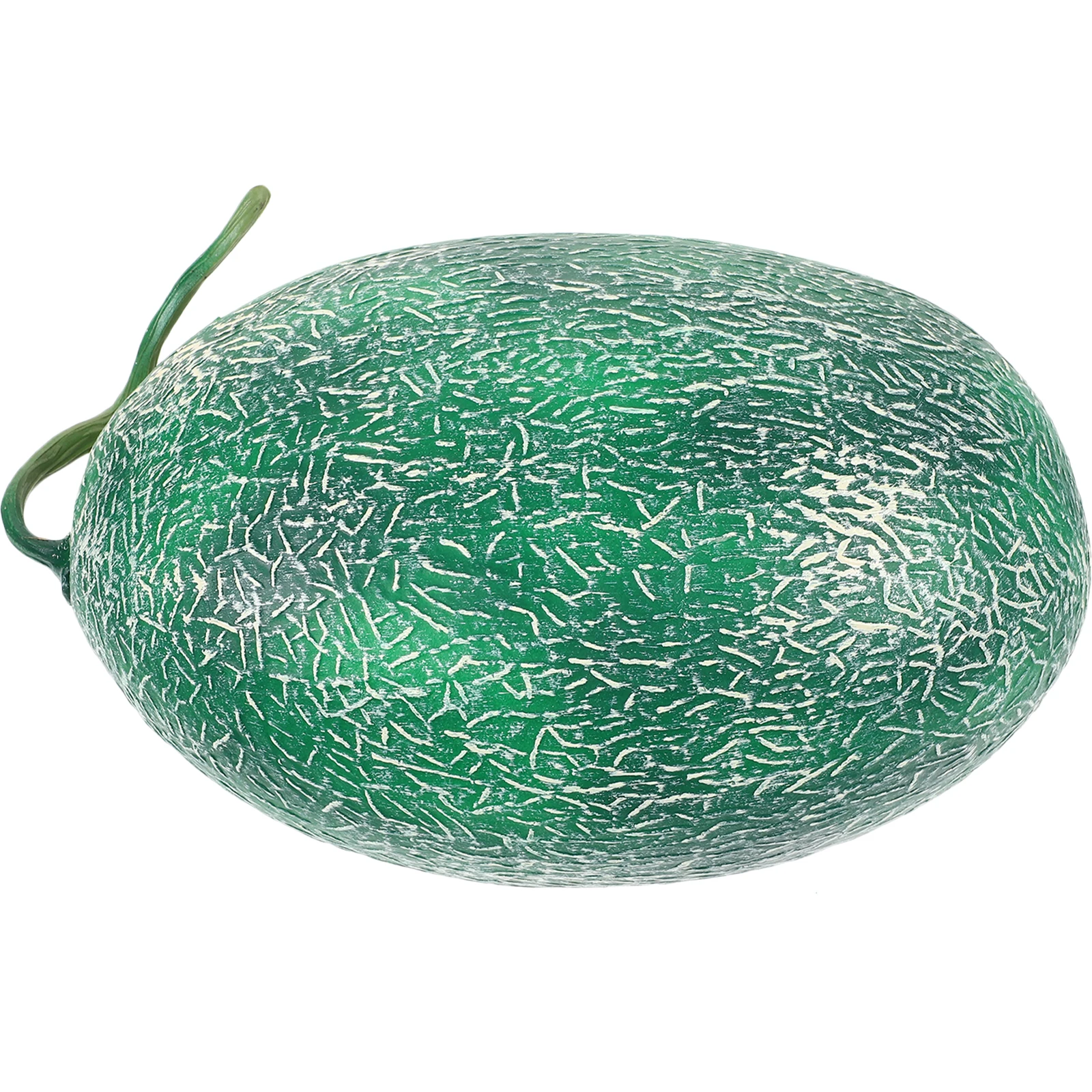 

Simulation Hami Melon Decor Artificial Fruits Double Color Plastic Material Home Kitchen Party Photo Props Fruit Scene