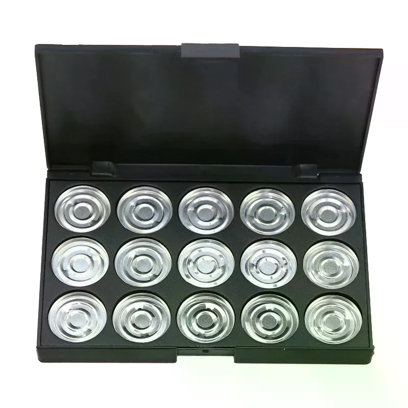 Professional Empty Magnetic Palette Holder Box For Eyeshadow Powder Blush Makeup Case