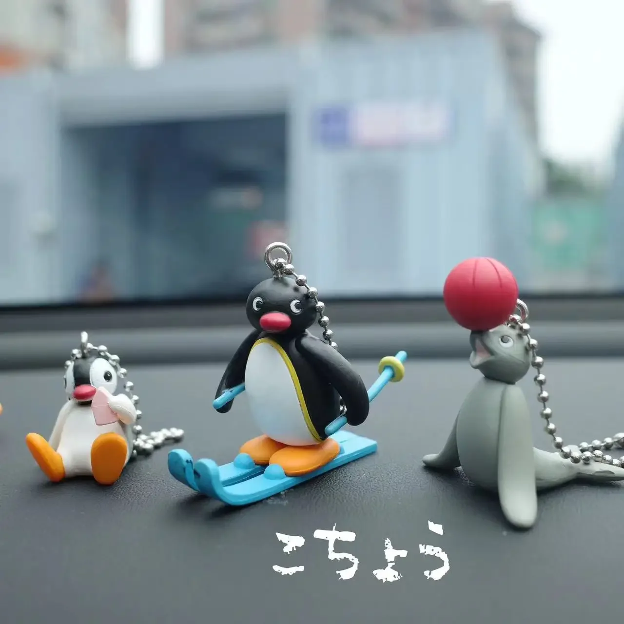 Pingu figura Gashapon Pinga Action Figure Robby Pingu Anime Doll Kawaii periferiche giocattolo regalo di natale per i bambini