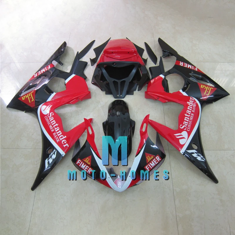 Prime Chinese YZFR6 03 04 05 Fairings Set for YAMAHA YZF-R6 2003 2004 2005 Rebuild Bike Motorcycle Bodywork 100% Fit Injection