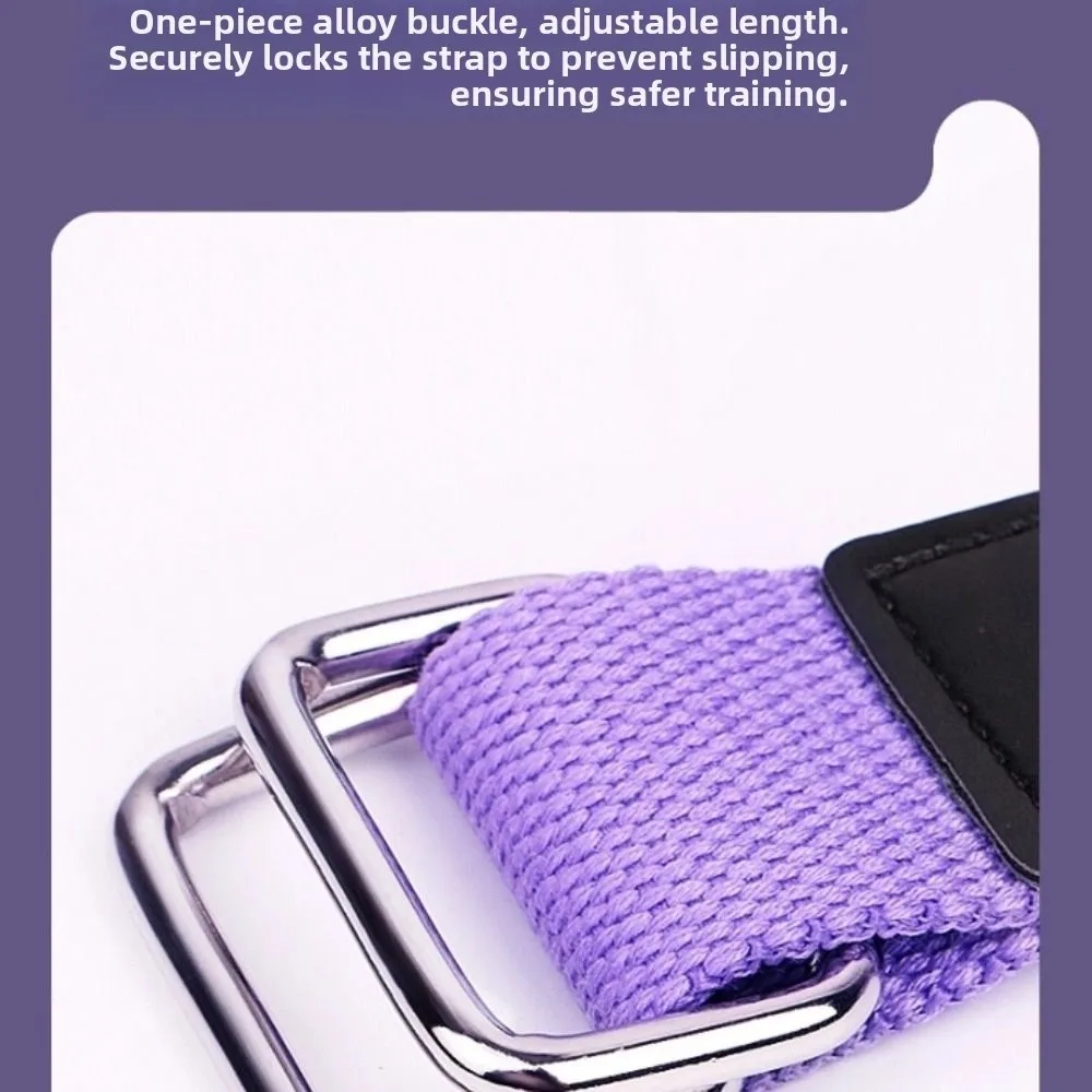 Adjustable Women Aerial Yoga Strap Resistance Auxiliary Elastic Stretch Aerial Yoga Hammock Swing Door Hanging Anti-Gravity