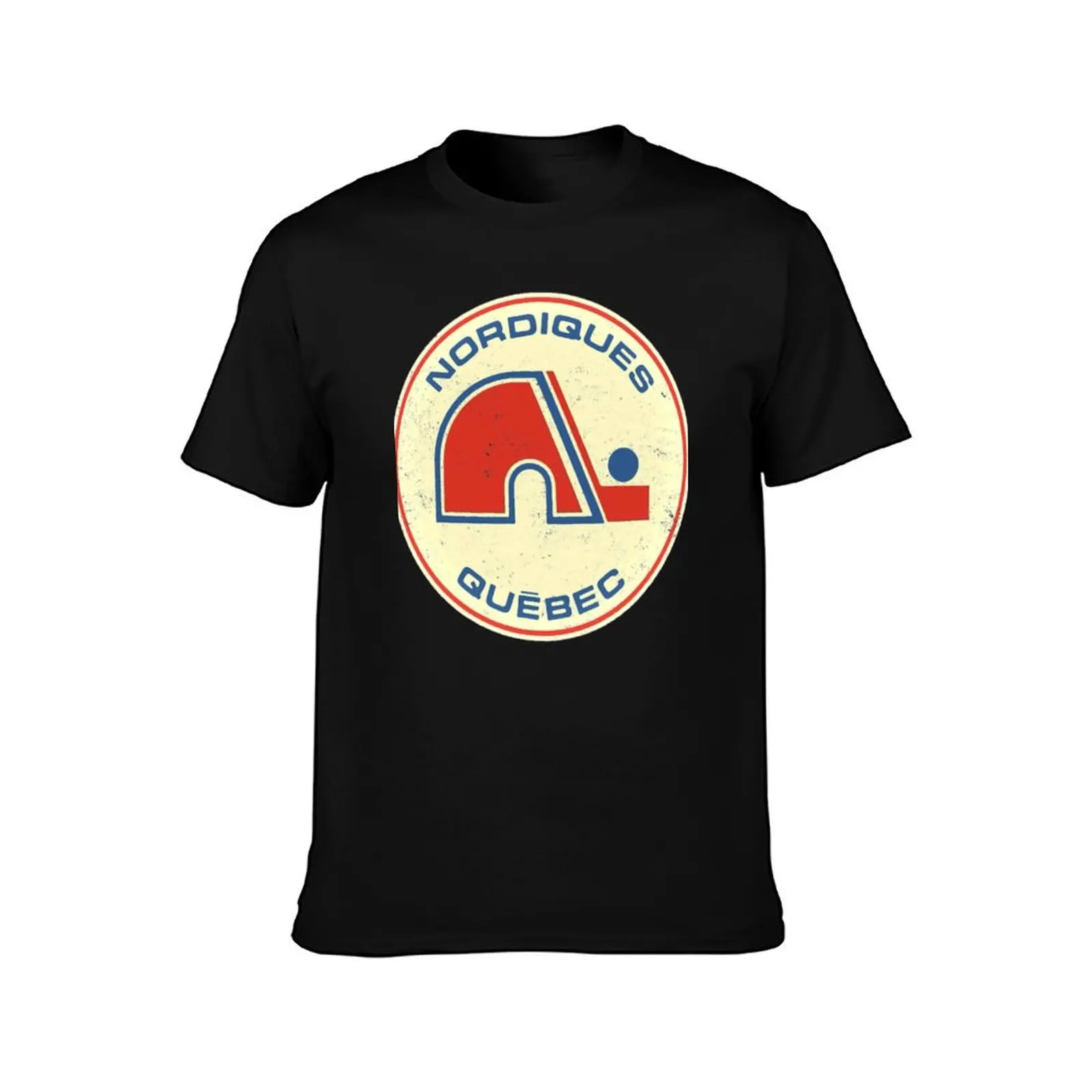 Quebec Nordiques T-Shirt Functional Casual Short Sleeve Tee