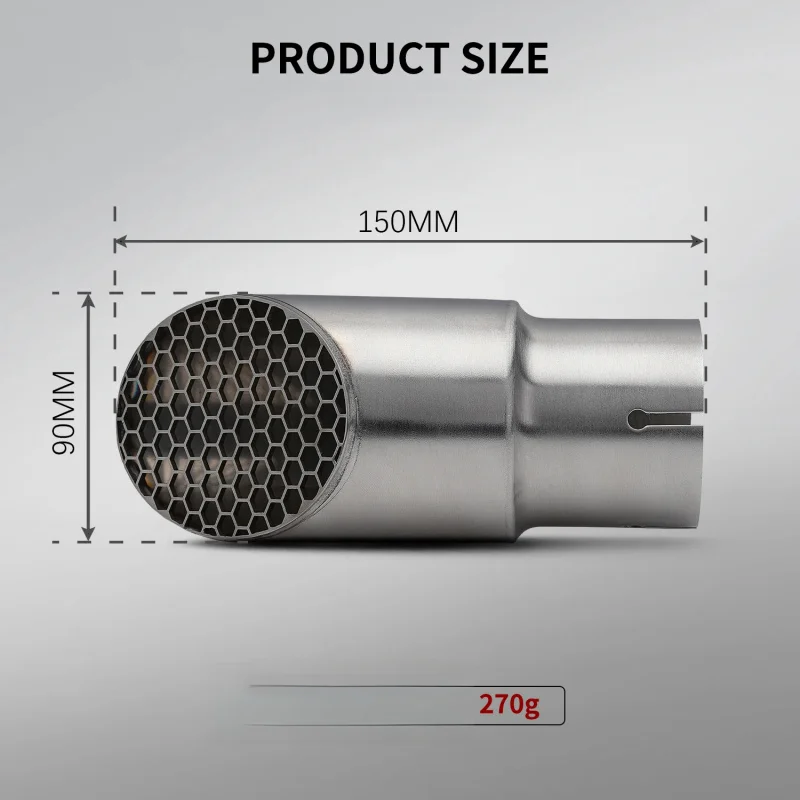 For Scrambler 400/Speed 400 Motorcycle Exhaust Modification Muffler