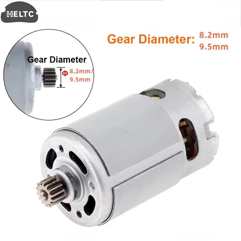 28000 rpm 21V Motor Brushed Motor 14 Teeth Suitable For 4/6 Inch Cordless Mini Logging Saw Chainsaw Power Tool Accessories