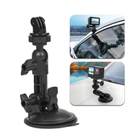 Sheingka Action Camera Suction Cup Camera Mount for GoPro Hero11 10 9 8 7 6 SJCAM DJI Osmo Action 4/5 Action Camera Accessories
