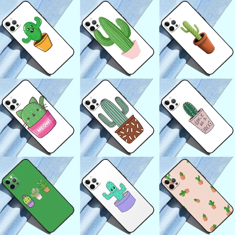Cute Green Cactus P… - image