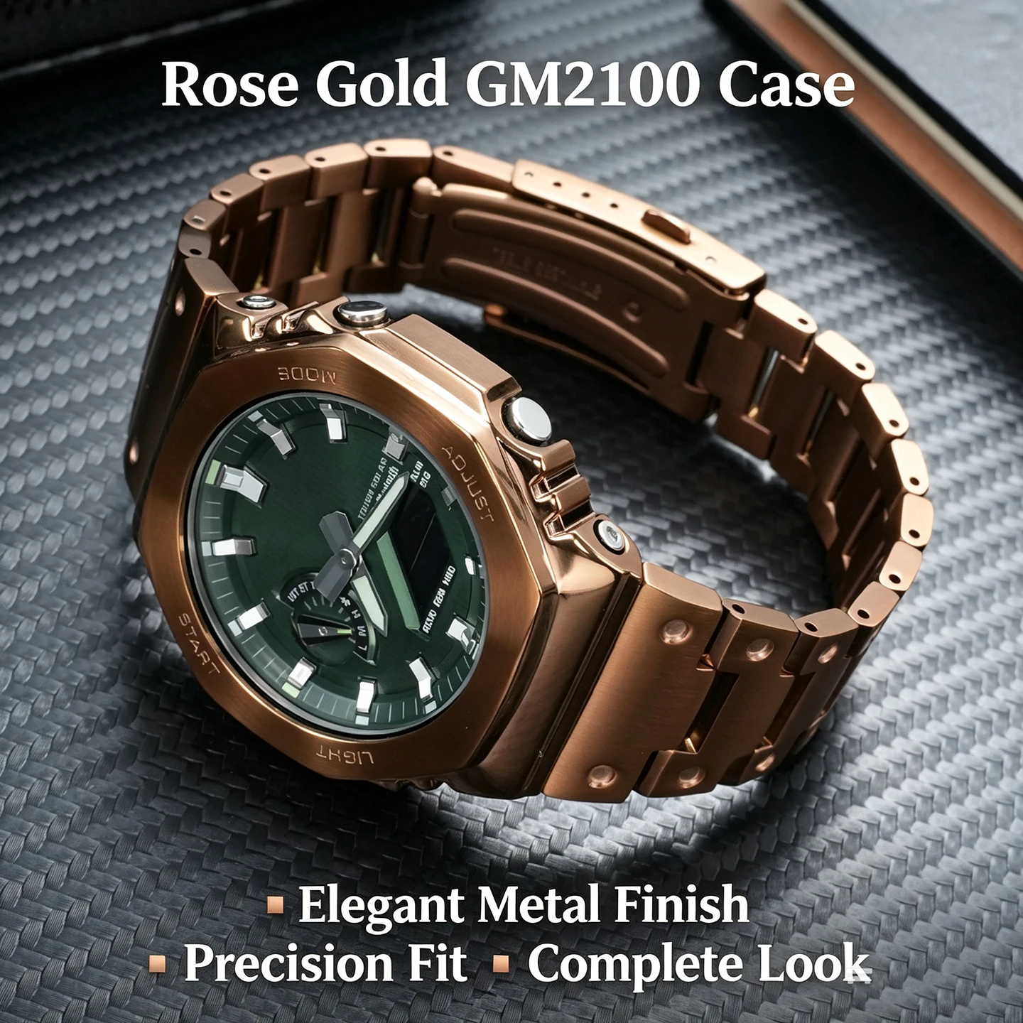 5-colors-stainless-steel-mod-case-bezel-bracelet-for-casio-g-shock-5611-gm-2100-gbm-2100-replacement-watch-case-strap-2100-parts