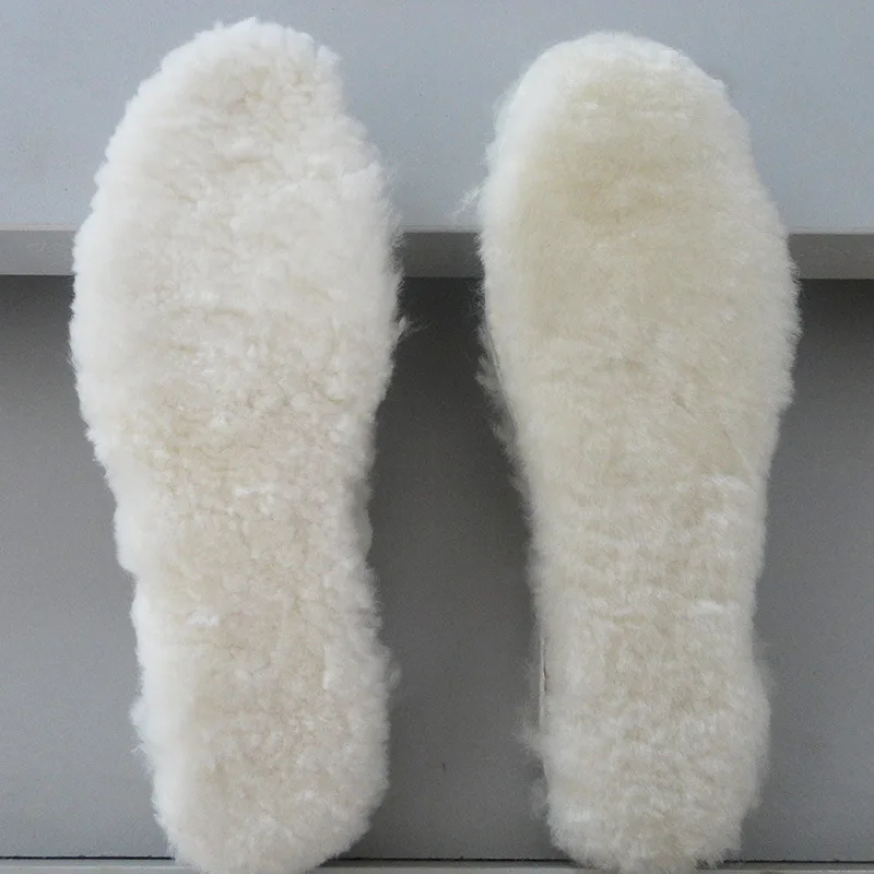 Australia Wool Insole Women Natural Sheepskin Insole Warm And Comfortable Wool Insole Winter Padded Wholesale