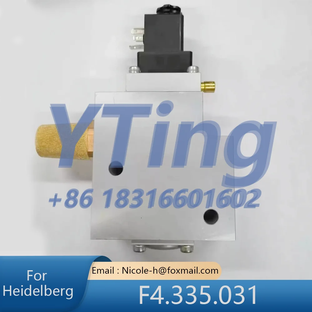 Heidelberg Printing Accessories XL105/XL106 Enhanced Fit Air Distribution Valve F4.335.031
