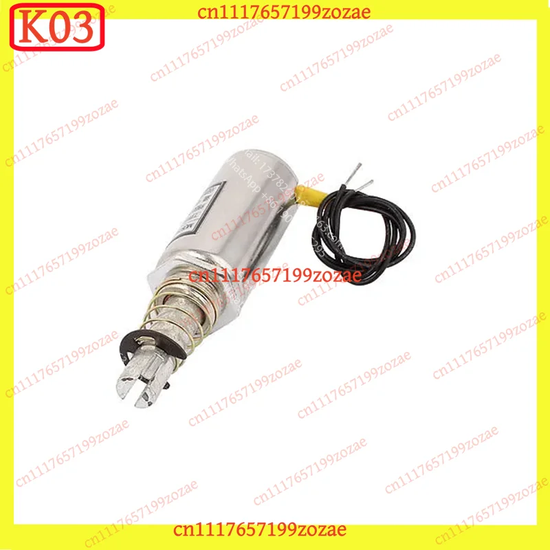 k3 MQ8-Z12 DC 12V/24V Pull Type Linear Solenoid, 1kgf Tubular Electromagnet Auto Parts