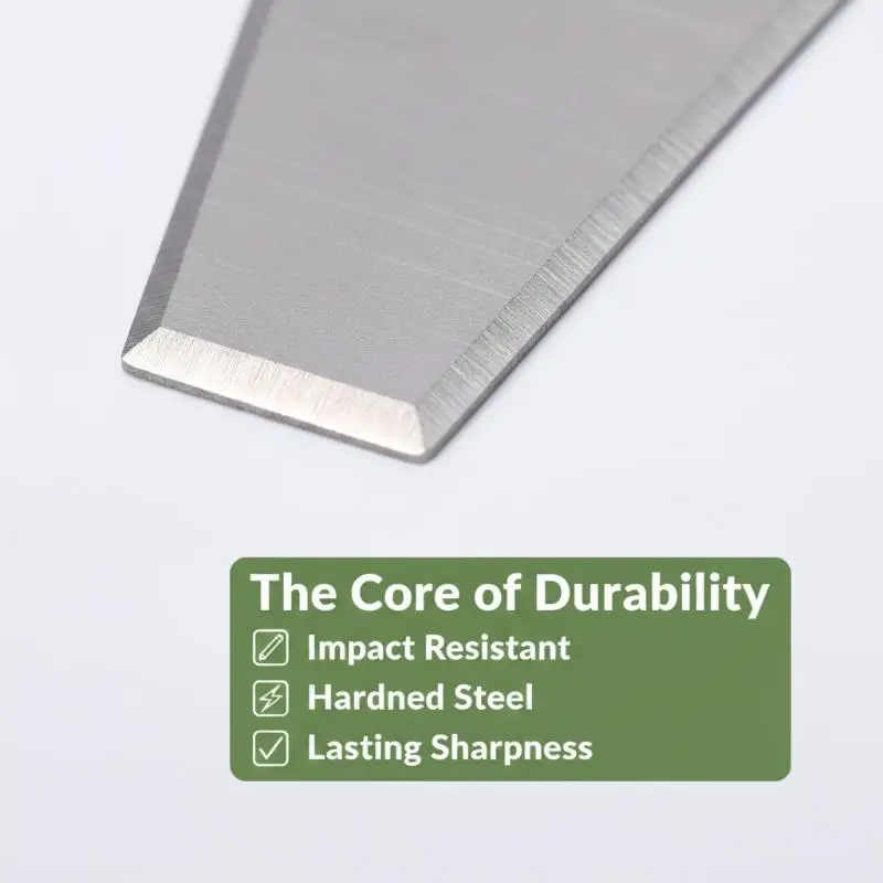 Manganese Steel Brush Cutter Replacement Blade Heavy Duty Sharp Durable Cutting Accessory for Large Area Lawn Maintenance