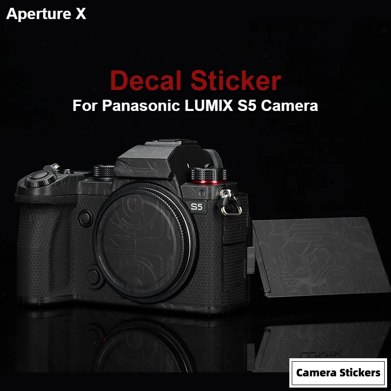 

Защитная пленка-наклейка для камеры Panasonic LUMIX S5, антицарапийное покрытие, защитная пленка для корпуса, наклейка-скин DC-S5