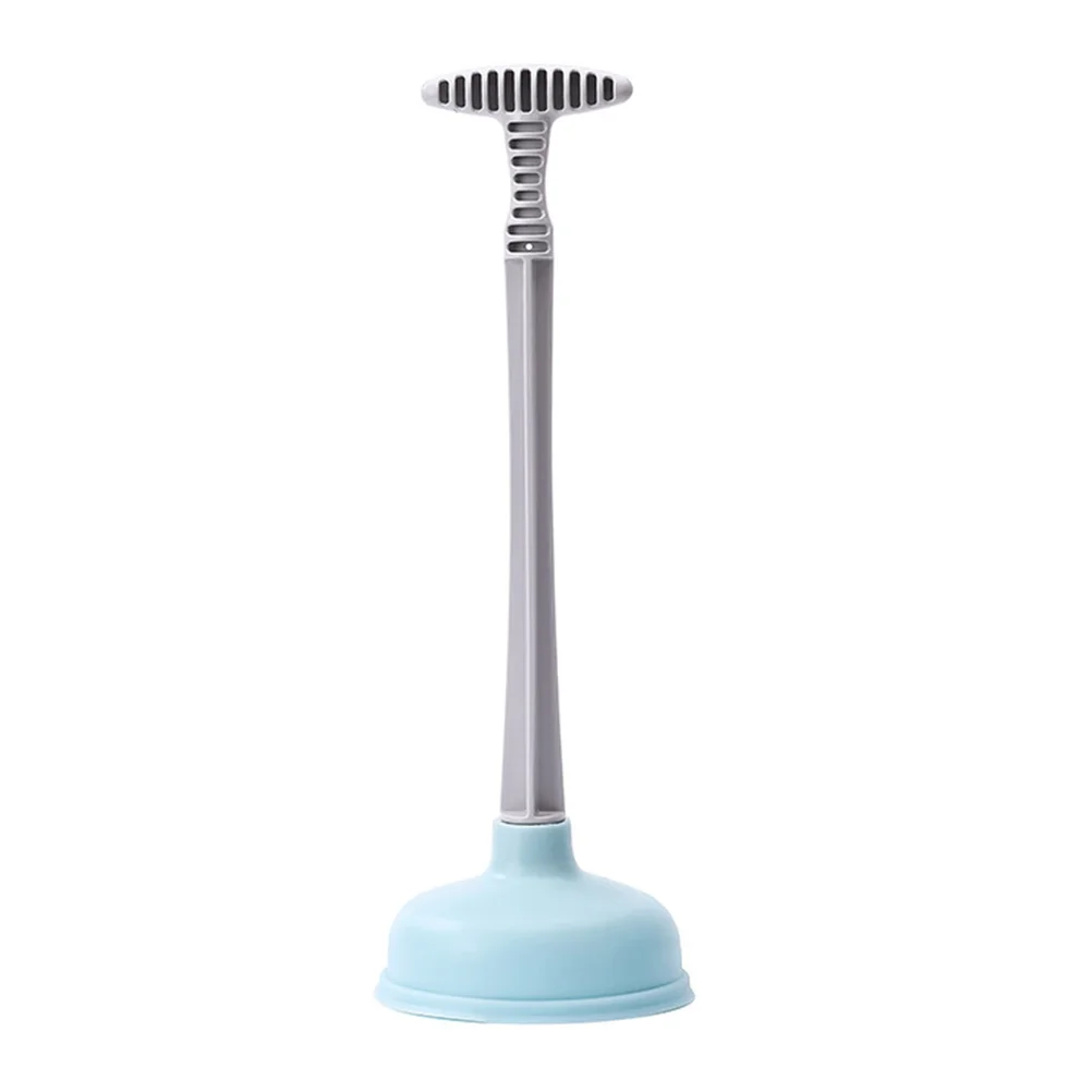 

Plunger to Clear Sink Pipe Cleaner Toilet Pump Heavy Unblocking Sky-blue Rubber Baby
