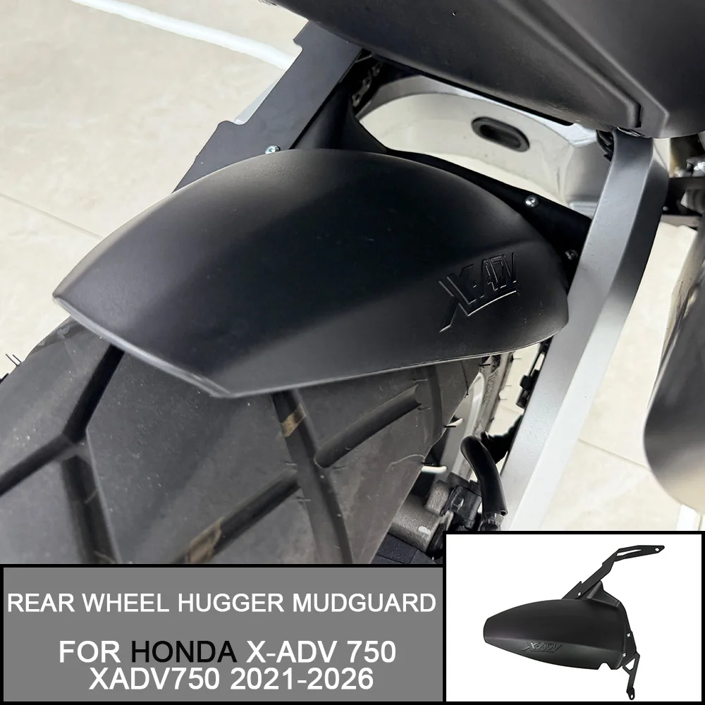 Image of Für Honda X-ADV 750 XADV750 2021-2026 2025 Vorderer Kotflügel Motorrad-Schutzblech Hinterer Kotflügel Radschutz Spritzschutz Abdeckung