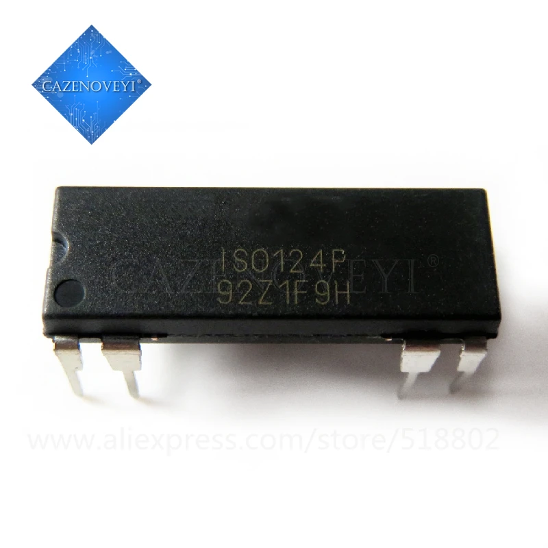 1pcs/lot ISO124P ISO124 IS0124 DIP-8 In Stock