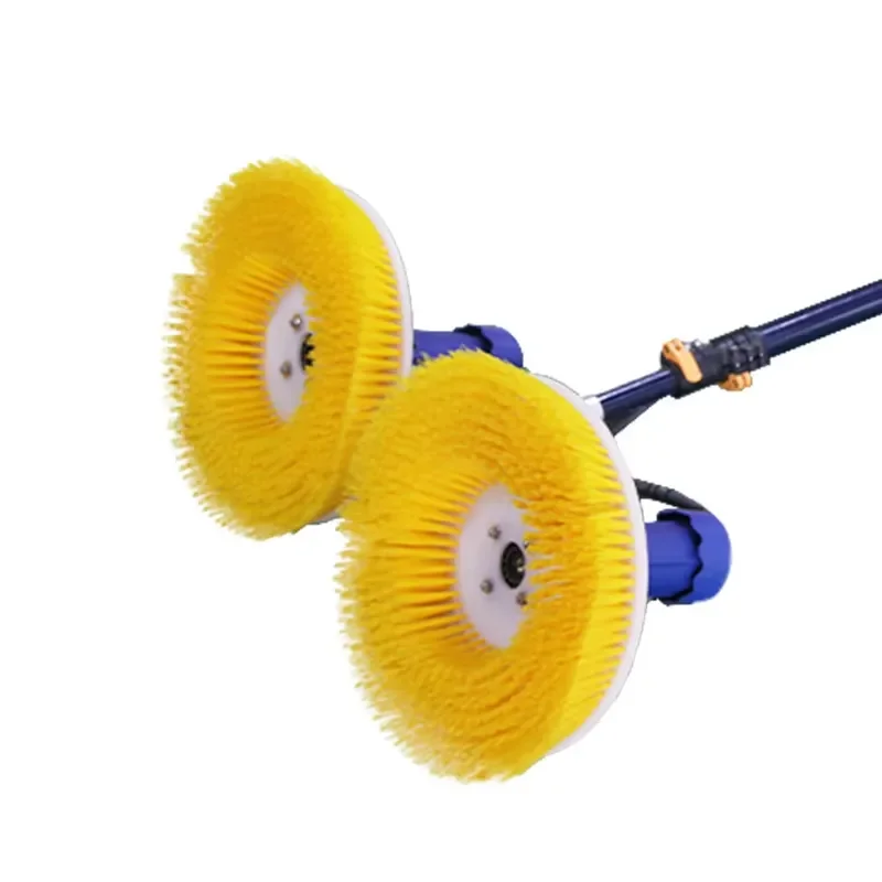 For Solar Panel Cleaning Robot 200W Remote Control 24V Lithium Battery Dry Wet Wash Photovoltaic PV Module Sloped Roof