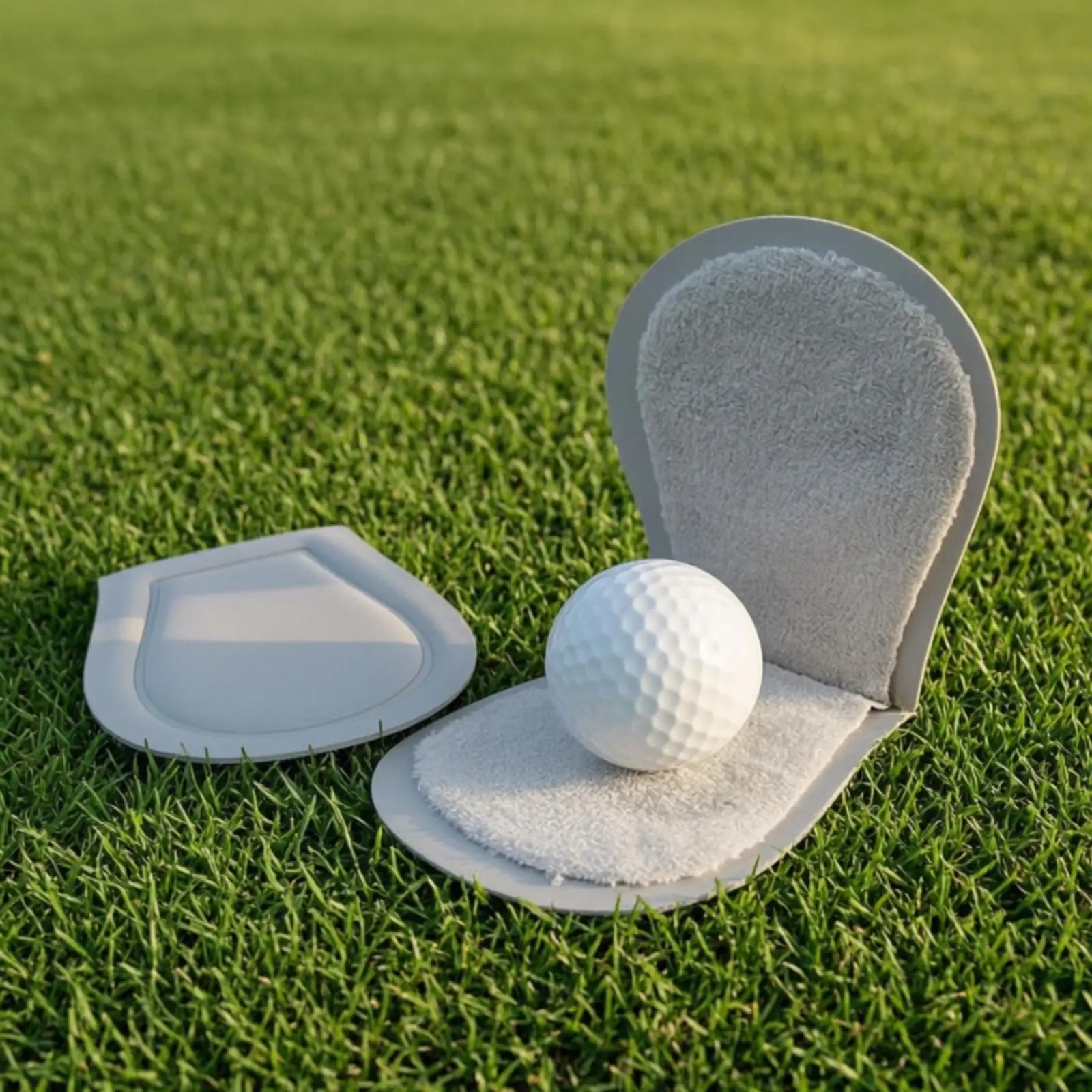 Portable Golf Ball Cleaning Tool Compact Pocket Golf Ball Lightweight for Golfers