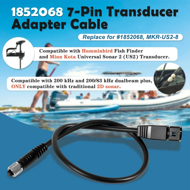 1852068 MKR-US2-8 7-Pin Adapter Cable + 2211415 MKR-US2-11 Extension Cable 110